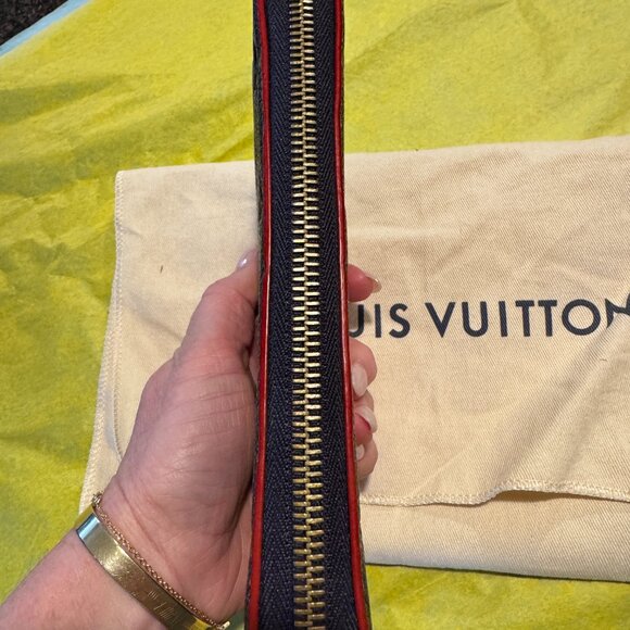 Louis Vuitton  Empreinte Zippy Wallet Marine Rouge - Picture 4 of 7